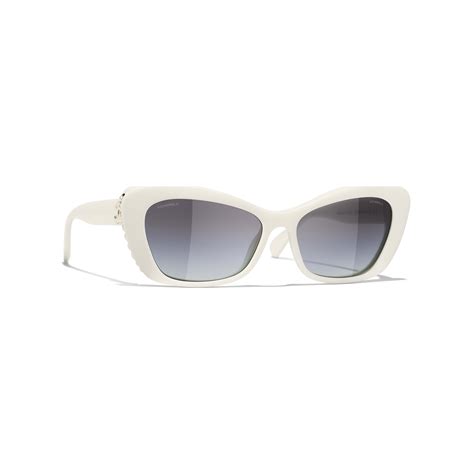 chanel cat eye sunglasses white|where to buy chanel sunglasses.